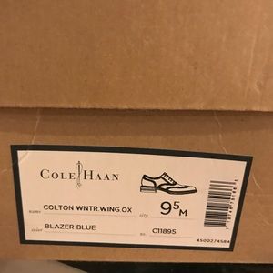 Men’s Cole Haan shoes.